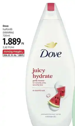 DM Dove tusfürdő ajánlat