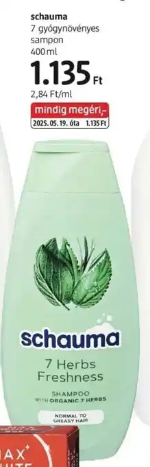 Schauma 7 gyógynövényes sampon