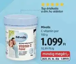 DM Mivolis C-vitamin por ajánlat