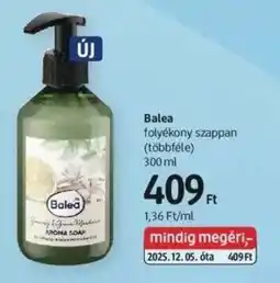 DM Balea folyékony szappan ajánlat