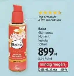 DM Balea Glamorous Moment testolaj ajánlat