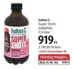 DM Hohes C Super Shots ajánlat