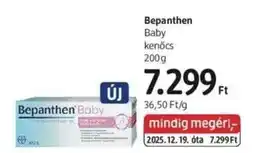 DM Bepanthen Baby kenőcs ajánlat