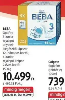 DM BEBA OptiPro 3, 4 Junior ajánlat