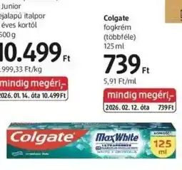 DM Colgate fogkrém ajánlat
