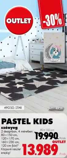 Diego Pastel Kids szőnyeg ajánlat
