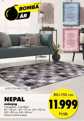 Diego Nepal szőnyeg ajánlat