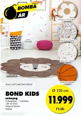 Bond Kids szőnyeg