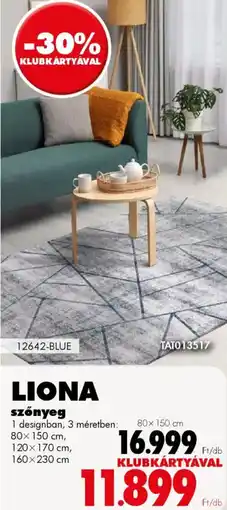 Diego Liona szőnyeg ajánlat