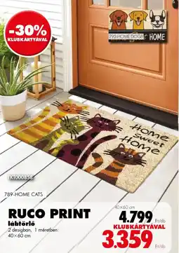 Diego Ruco Print lábtörlő ajánlat