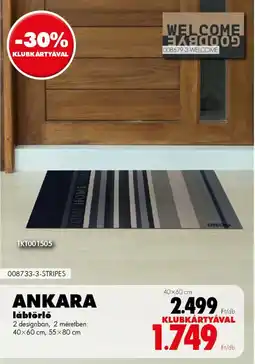 Diego Ankara lábtörlő ajánlat