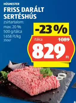 ALDI Húsmester Friss darált sertéshús ajánlat