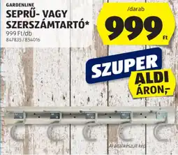 ALDI Gardenline seprű- vagy szerszámtartó ajánlat