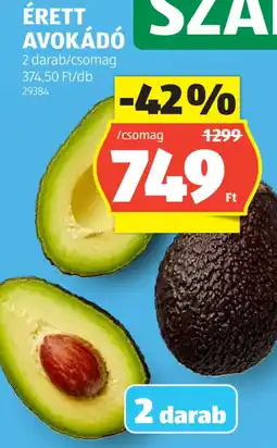 ALDI Érett avokádó ajánlat