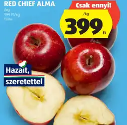 ALDI Red Chief alma ajánlat