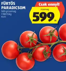 ALDI Fürtös paradicsom ajánlat