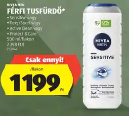 ALDI Nivea Men Férfi tusfürdő ajánlat