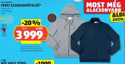 ALDI Up 2 Fashion Férfi szabadidőfelső ajánlat