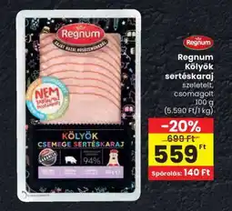 Spar Regnum Kölyök sertéskaraj ajánlat