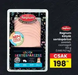 Spar Regnum Kölyök sertéspárizsi ajánlat