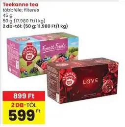 Spar TEEKANNE TEA ajánlat