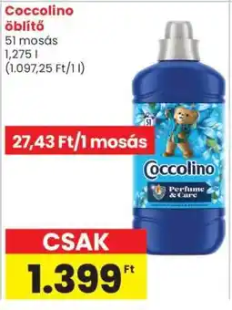 Spar Coccolino Öblítő ajánlat
