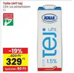 Spar TOLLE UHT tej ajánlat