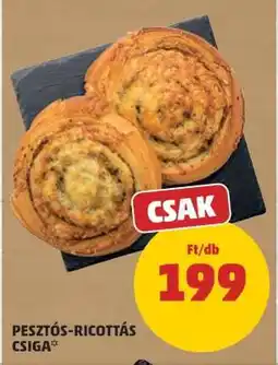 PENNY PESZTÓS-RICOTTÁS CSIGA ajánlat