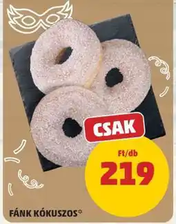 PENNY Fánk kókuszos ajánlat