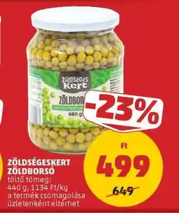 PENNY Zöldségeskert Zöldborsó ajánlat