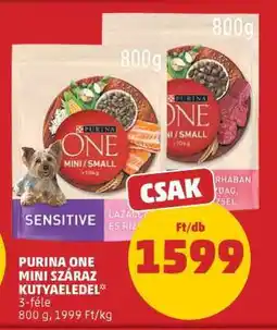 PENNY PURINA ONE MINI SZÁRAZ KUTYAELDEL ajánlat