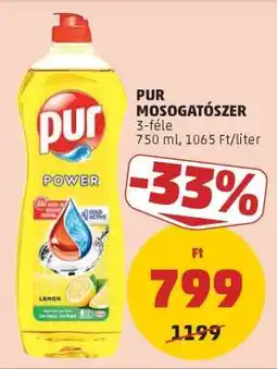 PENNY PUR Mosogatószer ajánlat