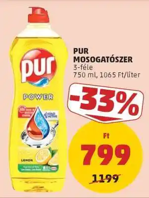 PENNY PUR Mosogatószer ajánlat