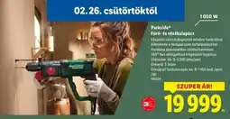 Lidl Parkside Fúró- és vésőkalapács ajánlat