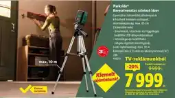 Lidl PARKSIDE Keresztvonalas szintező lézer ajánlat