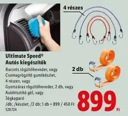 Lidl Ultimate Speed Autós kiegészítők ajánlat