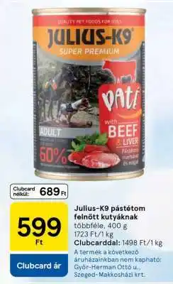 Julius-K9 pástétom felnőtt kutyáknak