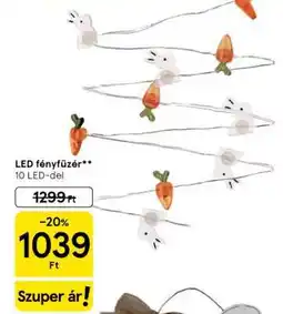 Tesco LED-fényfüzér ajánlat
