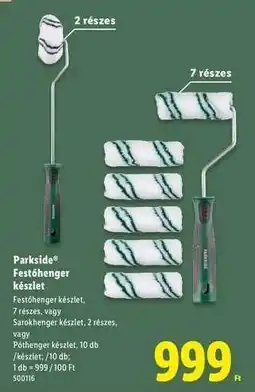 Lidl PARKSIDE Festőhenger készlet ajánlat