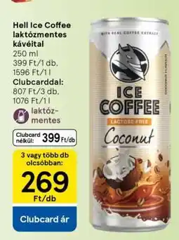 Tesco Hell Ice Coffee laktózmentes kávéital ajánlat