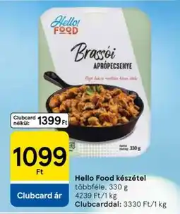 Tesco HELLO! FOOD KÉSZÉTEL ajánlat
