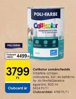 Tesco Cellkolor zománcfesték ajánlat