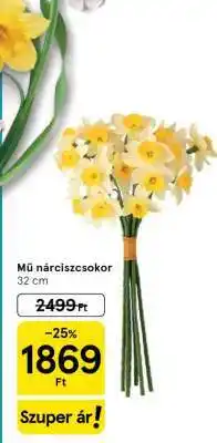 Tesco Mű nárciszcsokor ajánlat