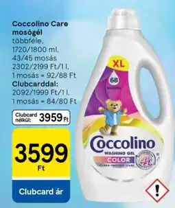 Tesco COCCOLINO CARE Mosógél ajánlat