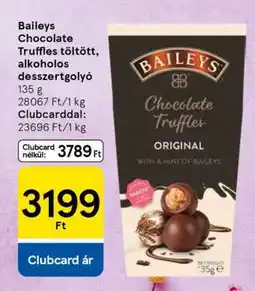 Tesco Baileys Chocolate Truffles ajánlat
