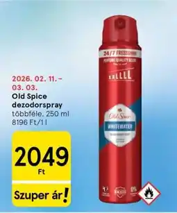 Tesco Old Spice dezodorspray ajánlat