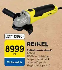 Tesco Reikel sarokcsiszoló ajánlat