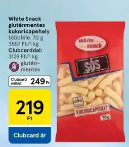 Tesco White Snack gluténmentes kukoricapehely ajánlat