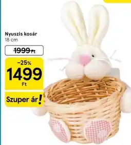 Tesco Nyuszi kosár ajánlat