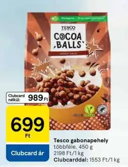 Tesco Tesco gabonapehely ajánlat